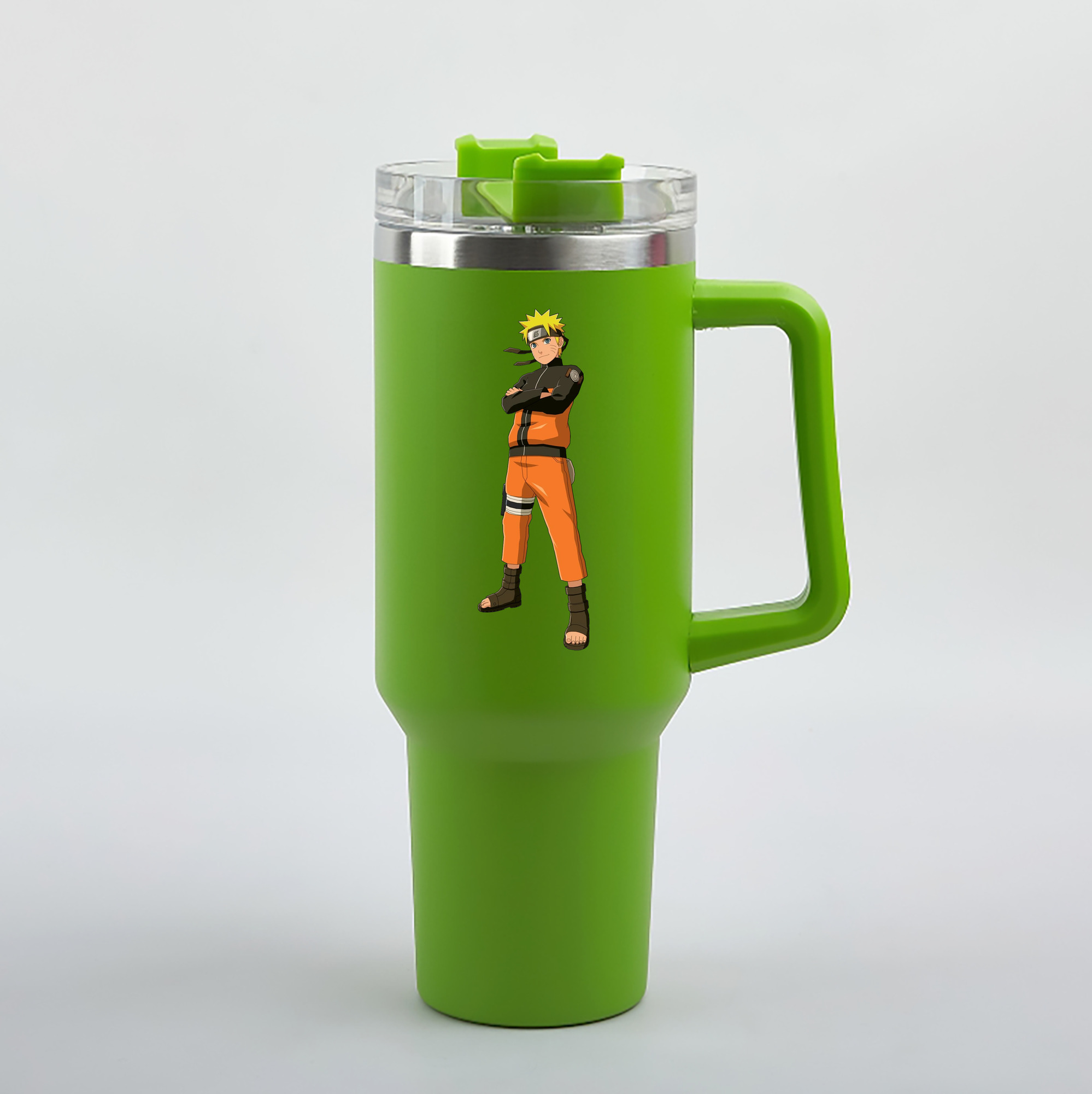 （画像用） NARUTO -ナルト- うずまき ナルト Uzumaki Naruto 1200mL車用タンブラー（カラープリント）